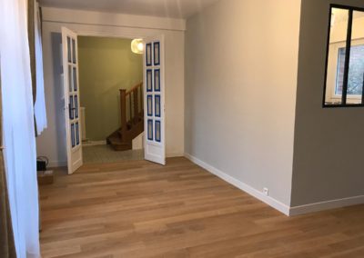 Pose de parquet à Ronchin
