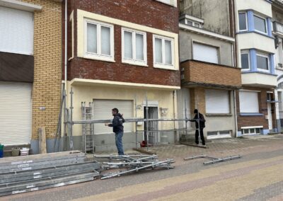 Réfection de Façade d’une Habitation au Bord de Mer à Bray-Dunes