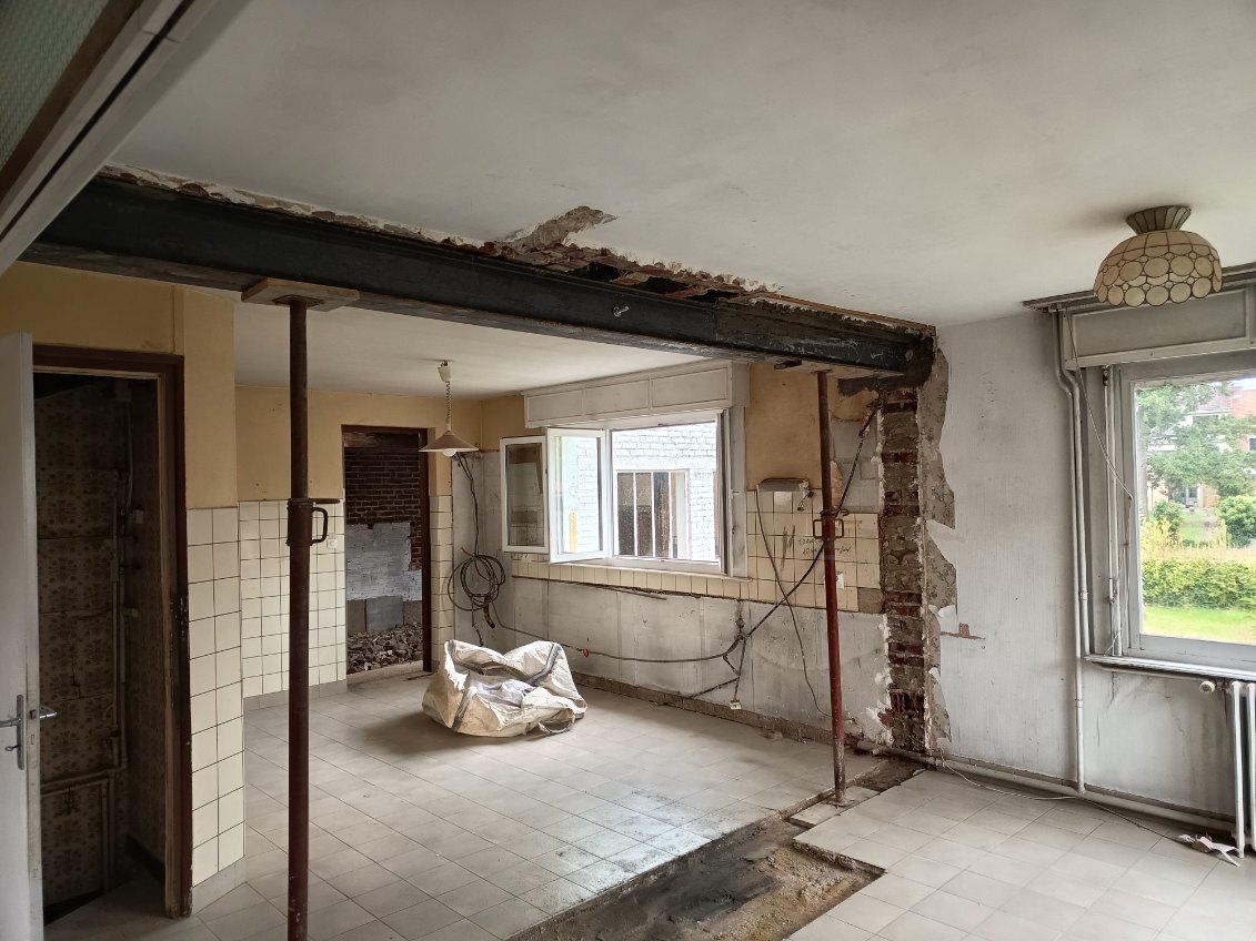 Travaux de percement de mur porteur - Béthune